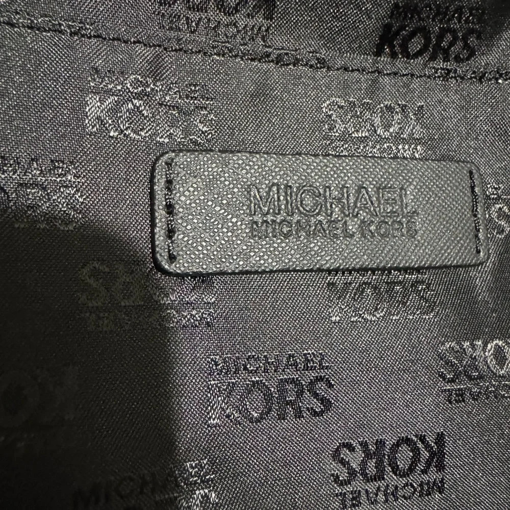 Michael Kors Black Shoulder Bag with Gold Chain